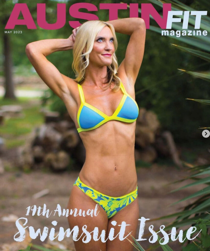 IVitamin CEO on the cover of Austin Fit Magazine
